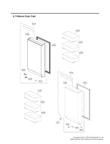 Section 7 parts for Lg Refrigerator URNTS3106N from AppliancePartsPros.com