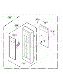 Control Panel Parts parts for Lg Range URS511P from AppliancePartsPros.com