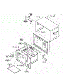 Oven Cavity Parts parts for Lg Range URS511P from AppliancePartsPros.com