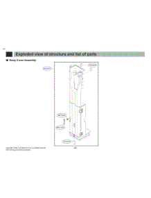 Section 2 parts for Lg Vacuum VDS-ST1WU from AppliancePartsPros.com