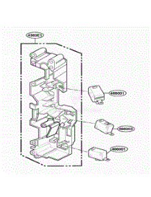 Latch Board Parts parts for Lg Range VFBMW2 from AppliancePartsPros.com