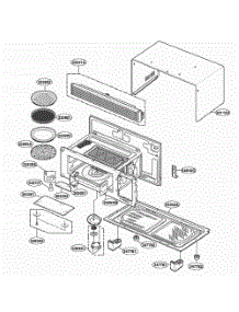 Oven Cavity Parts parts for Lg Range VFBMW2 from AppliancePartsPros.com