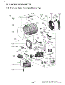 Diagram 3 parts for Lg Washer W3P7CVU2WVS from AppliancePartsPros.com
