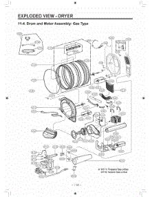 Diagram 3 parts for Lg Washer W3S1CVK2ENS from AppliancePartsPros.com