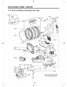 Diagram 3 parts for Lg Washer W3S1CVK2NNS from AppliancePartsPros.com