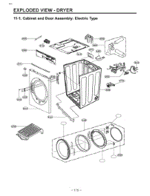 Diagram 2 parts for Lg Washer W3S1CVK2NVS from AppliancePartsPros.com