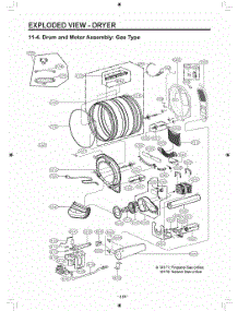 Diagram 3 parts for Lg Washer Dryer Combo W3S1CVK2RNS from AppliancePartsPros.com