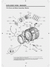 Diagram 5 parts for Lg Washer Dryer Combo W3S1CVK2RNS from AppliancePartsPros.com