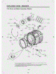 Diagram 5 parts for Lg Washer Dryer Combo W3S1CVK2RVS from AppliancePartsPros.com