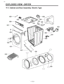 Diagram 2 parts for Lg Washer W3S1CVK2WVS from AppliancePartsPros.com