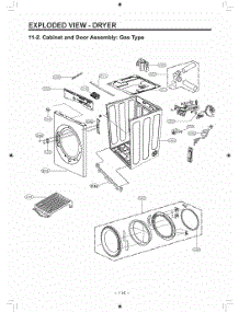 Diagram 2 parts for Lg Washer W3S1CVKKGNS from AppliancePartsPros.com