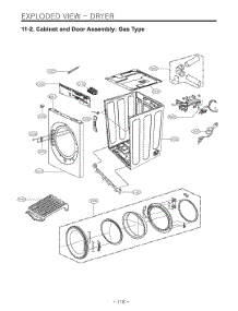 Diagram 2 parts for Lg Washer W3S1CWKBWNM from AppliancePartsPros.com