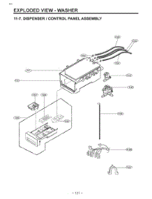 Diagram 6 parts for Lg Washer W3S1CWUBWVM from AppliancePartsPros.com