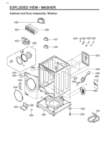 Diagram 4 parts for Lg Washer W3S3CVK2ENS from AppliancePartsPros.com