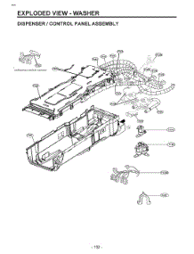 Diagram 7 parts for Lg Washer W3S3CVK2EVS from AppliancePartsPros.com