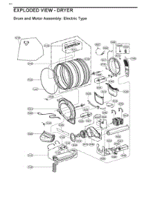 Diagram 3 parts for Lg Washer W3S3CVKKNVS from AppliancePartsPros.com