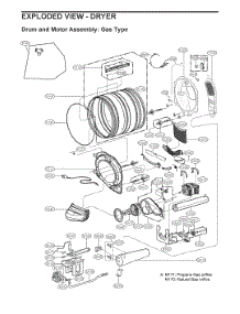 Diagram 3 parts for Lg Washer W3S3CVKV3NS from AppliancePartsPros.com