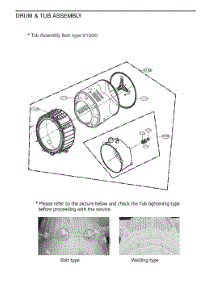 Drum And Tub Assembly parts for Lg Washer W3S3CVKV3NS from AppliancePartsPros.com