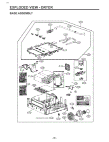 Diagram 3 parts for Lg Washer W4W8LVKKWHM from AppliancePartsPros.com