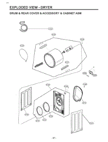 Diagram 4 parts for Lg Washer W4W8LVKKWHM from AppliancePartsPros.com