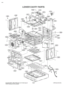 Lower Cavity Parts parts for Lg Range WCEK6419S from AppliancePartsPros.com