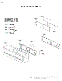 Controller Parts parts for Lg Wall Oven WCEP6423D from AppliancePartsPros.com