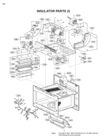Insulator Parts (I) parts for Lg Wall Oven WCEP6423D from AppliancePartsPros.com