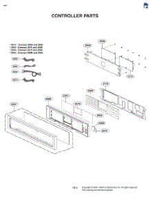 Controller Parts parts for Lg Wall Oven WCEP6427F from AppliancePartsPros.com