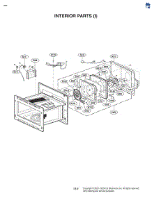 Interior Parts (I) parts for Lg Wall Oven WCEP6427F from AppliancePartsPros.com