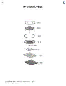 Interior Parts (Ii) parts for Lg Wall Oven WCEP6427F from AppliancePartsPros.com