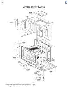 Upper Cavity Parts parts for Lg Wall Oven WCEP6427F from AppliancePartsPros.com
