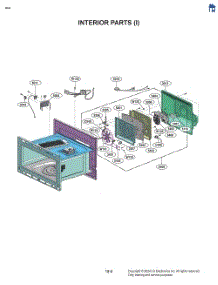 Interior Parts (I) parts for Lg Wall Oven WCES6428N from AppliancePartsPros.com