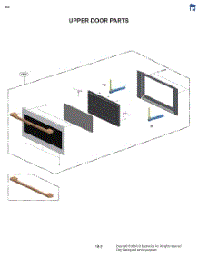 Upper Door Parts parts for Lg Wall Oven WCES6428N from AppliancePartsPros.com