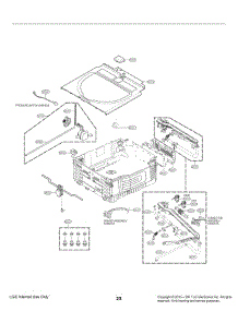 Section 2 parts for Lg Dryer WD205CV from AppliancePartsPros.com