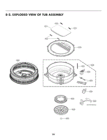 Section 3 parts for Lg Washer WD300CL from AppliancePartsPros.com