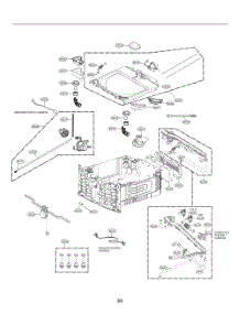 Pressure Switch Harness parts for Lg Washer WD300CW from AppliancePartsPros.com