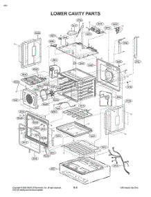 Lower Cavity Parts parts for Lg Wall Oven WDEK9419S from AppliancePartsPros.com