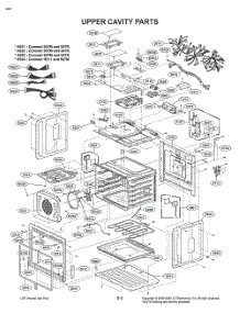 Upper Cavity Parts parts for Lg Wall Oven WDEK9419S from AppliancePartsPros.com