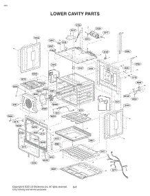 Lower Cavity Parts parts for Lg Range WDEP9427F from AppliancePartsPros.com