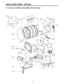 Section 3 parts for Lg Washer Dryer Combo WKEX200HGA from AppliancePartsPros.com