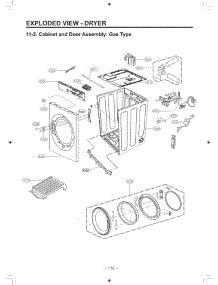 Section 2 parts for Lg Washer Dryer Combo WKGX201HGA from AppliancePartsPros.com