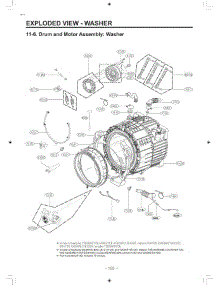 Section 5 parts for Lg Washer Dryer Combo WKGX201HGA from AppliancePartsPros.com