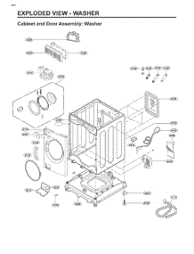 Section 4 parts for Lg Washer Dryer Combo WKGX301HBA from AppliancePartsPros.com
