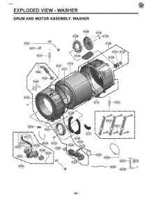 Diagram 7 parts for Lg Washer Dryer Combo WKHC152HWA from AppliancePartsPros.com