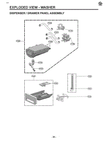 Diagram 8 parts for Lg Washer Dryer Combo WKHC152HWA from AppliancePartsPros.com