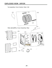 Section 3 parts for Lg Washer Dryer Combo WKHC202HBA from AppliancePartsPros.com