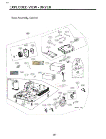 Section 4 parts for Lg Washer Dryer Combo WKHC202HBA from AppliancePartsPros.com