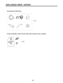 Section 5 parts for Lg Washer Dryer Combo WKHC202HBA from AppliancePartsPros.com