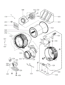Drum And Tub Parts parts for Lg Washer WM3270CW from AppliancePartsPros.com