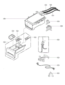 Dispenser Parts parts for Lg Washer WM3270CW from AppliancePartsPros.com